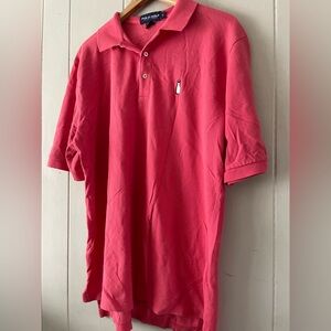 Polo Golf Ralph Lauren Shirt Sz Large L McArthur Golf Club RARE Milk Logo USA